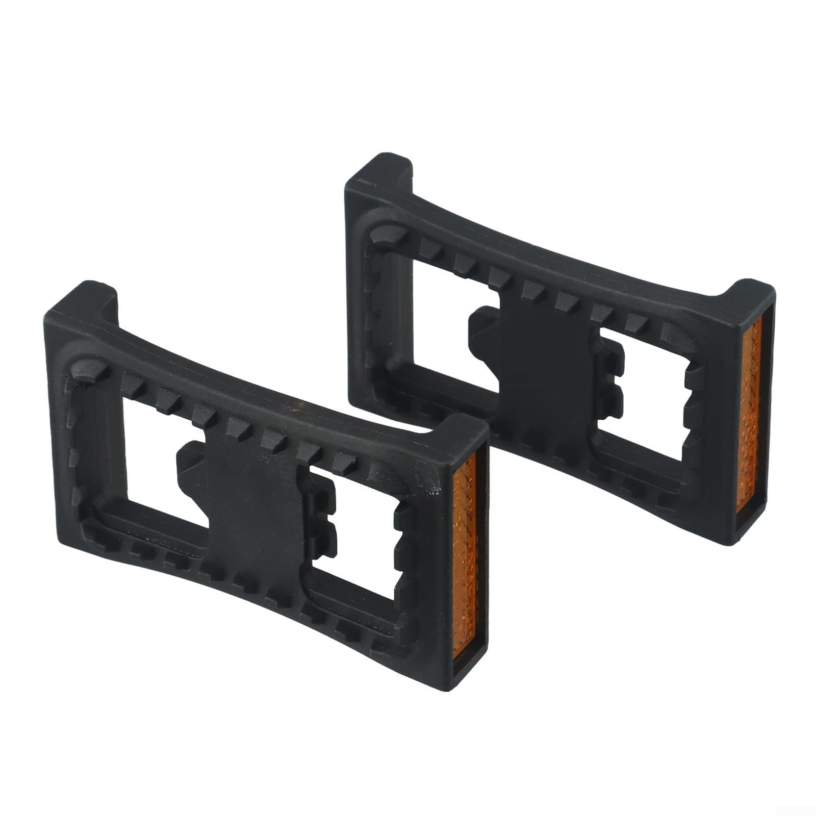 Bike Flat Pedal Adapter for Shimano-SPD Mountain Bike Clipless Pedals PD-M520 PD-M540 PD-M780 M8000 M9000, Lightweight Engineering Plastic for Converting to Platform Pedals : Automotive