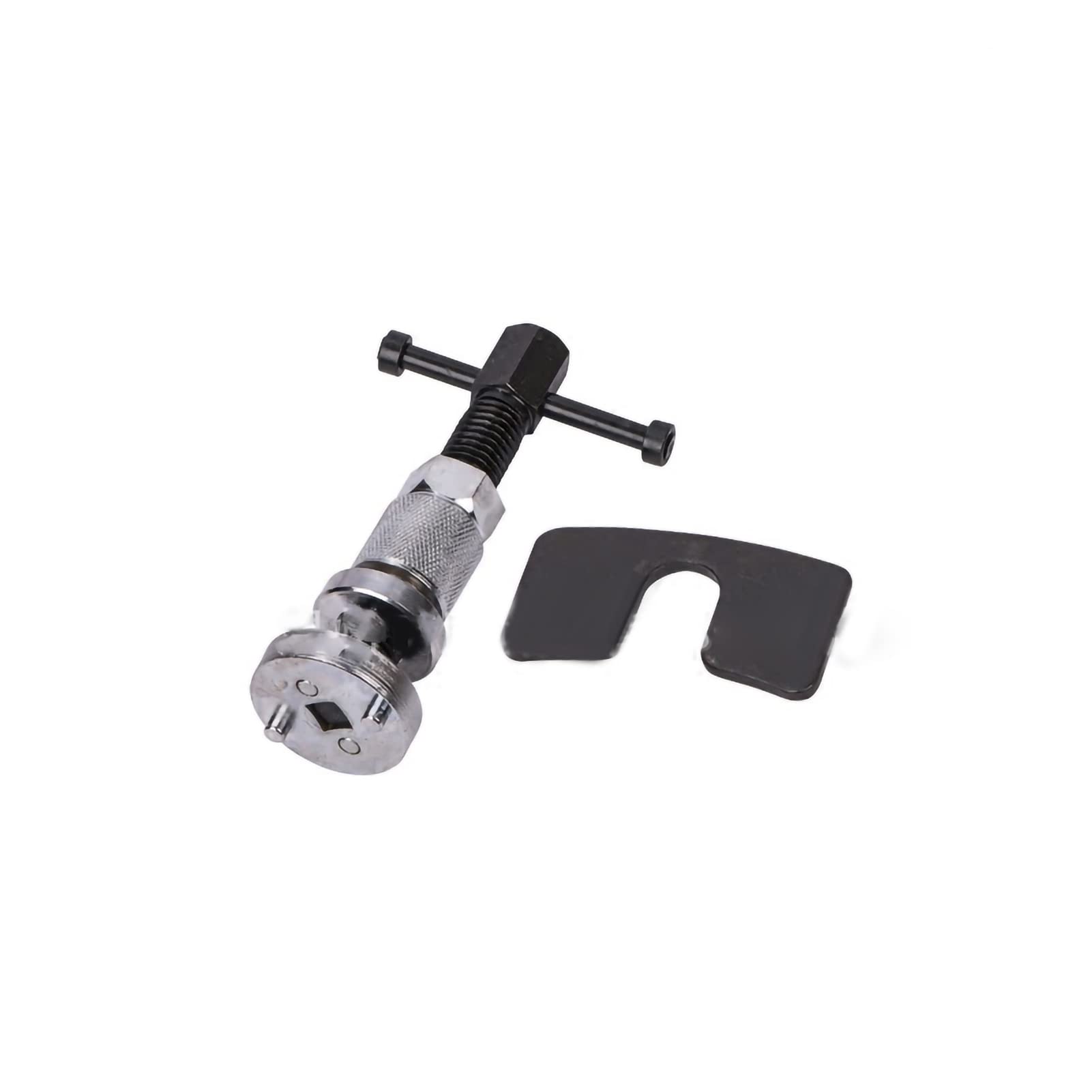 Leapiture 3pcs Disc Brake Piston Spreader Brake Pad Spreader Tool Calliper Pad Rewind Kit Steel High Hardness for Vehicles