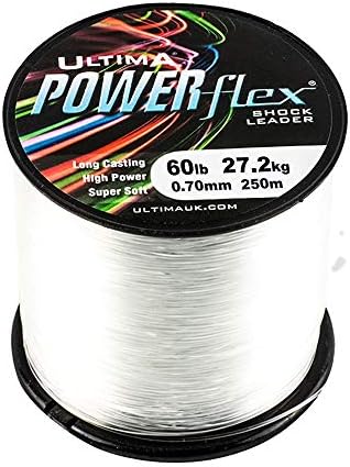 Ultima Powerflex High Power Surf Casting Shockleader - Crystal, 0.70 mm - 60 lb