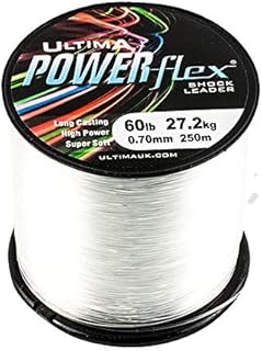 Ultima Powerflex High Power Surf Casting Shockleader - Crystal, 0.70 mm - 60 lb