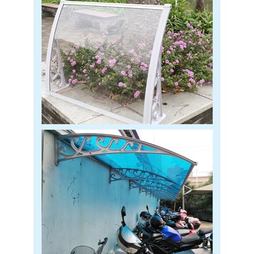 Toldo resistente a la intemperie para goteras en ventanas 6
