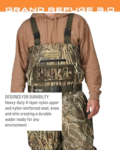 Image of FROGG TOGGS Men's Grand Refuge 3.0 Waterproof Bootfoot Wader for Hunting with Removable Insulation Liner - Slim FIT