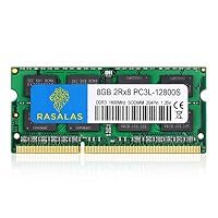 8GB DDR3L 1600MHz PC3-12800 PC3L 12800S Unbuffered Non-ECC 1.35V CL11 2Rx8 Dual Rank 204 Pin SODIMM Laptop Notebook Memory Module Upgrade 8GB – Ansicht 1