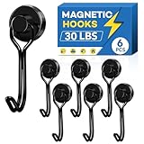 LOVIMAG Hooks, 30lbs+ Magnetic Magnet Hook 2026 Cruise Cabin Ship Essentials Heavy Duty Strong Refrigerator...