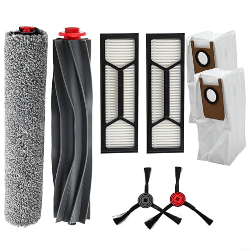 Kit rechange eufy S1 Pro avec brosses nylon et filtres haute densité