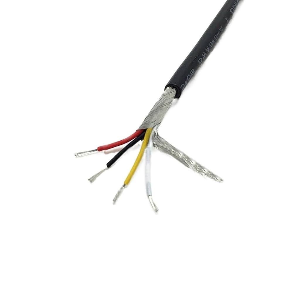 ケーブル・シールド MIMI Shielded Silver-Core Cable Telflon silver-plated Shielded Cable 0.7mm Single-core