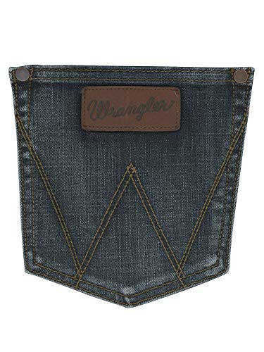 Image of Wrangler Men's Retro Slim Fit Straight Leg Jean