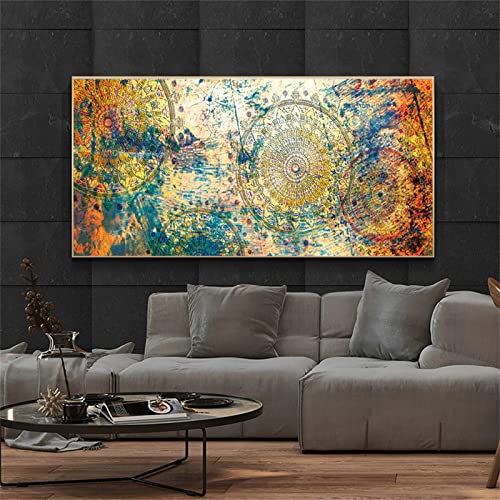 Broderie diamant 5D indien Fheeao grand format 40x120cm pour adulte