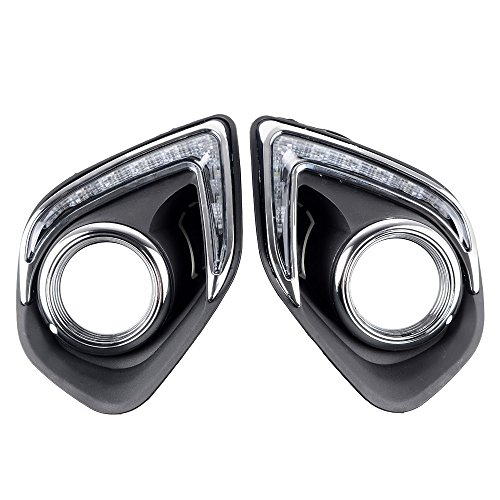 Astra Depot 2X 9-LED Daytime Running Lights DRL Daylight Compatible with Mitsubishi ASX Outlander Sport 2013 2014 2015 13 14 15