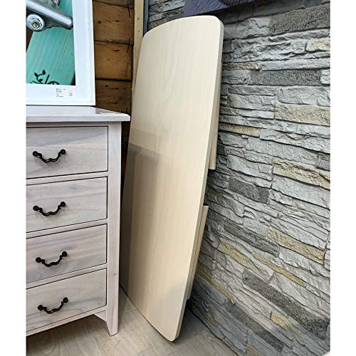 Folding Legs Table Natural White Ash Coffee Table