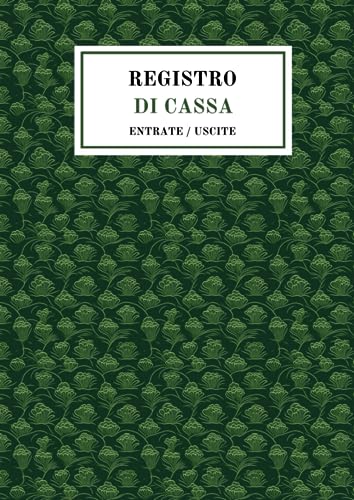 Registro di Cassa Entrate Uscite: Quaderno per Organizzare la Contabilità, Formato A4 con 109 Pagine | Libro Prima Nota Cassa con Contabilità Dare Avere e Scritture in Partita Doppia
