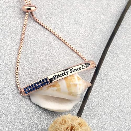 CHOORO Pretty Since Zircon Bracelet Greek Sorority Gift For Soror Sister3