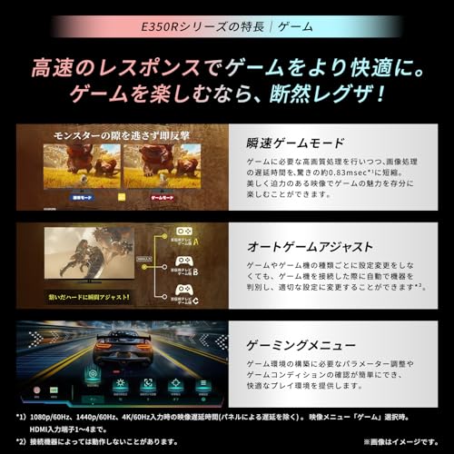 undefined REGZA レグザ テレビ 55E350R (55インチ / 4K テレビ/液晶/クリア音声/ダブルチューナー / AirPlay2対応 / スマートテレビ / 2025年モデル) の商品画像 7