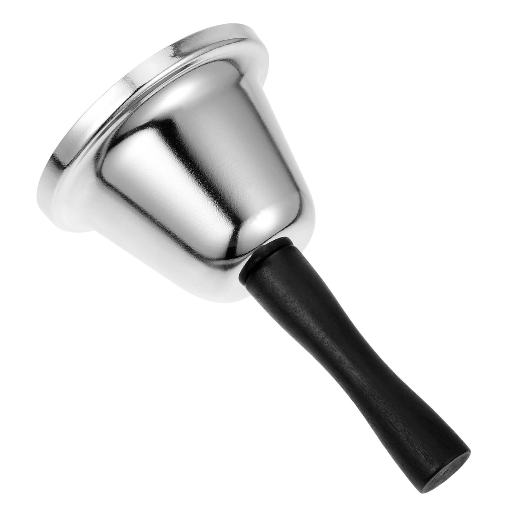 AUTSUPPL Sturdy Stainless Steel Decor Bell Loud Hand Bell for Restaurant Hotel and Classroom Service