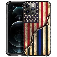 Red and blue splicing of the American flag