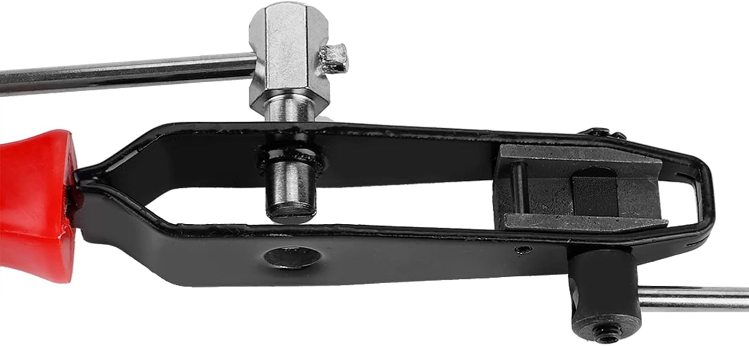 CV Joint Clamp Plier, Heavy Duty Steel Ear Type CV Boot Clamp Crimper, Adjustable Non Slip Handle, for Auto ATV UTV CV Axle Repair and Service