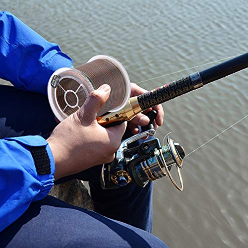 Qqmora 500 m Angelschnur, hochfeste Angelschnur, bunt, flexibel zum Angeln – Bild 5