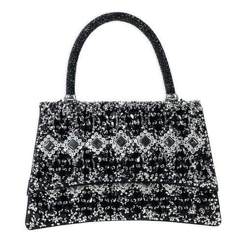 Image of Gripit Rhinestone Evening Handbag Dressy Glitter Sparkle Wristlet Clutch Purses for Women Wedding Prom