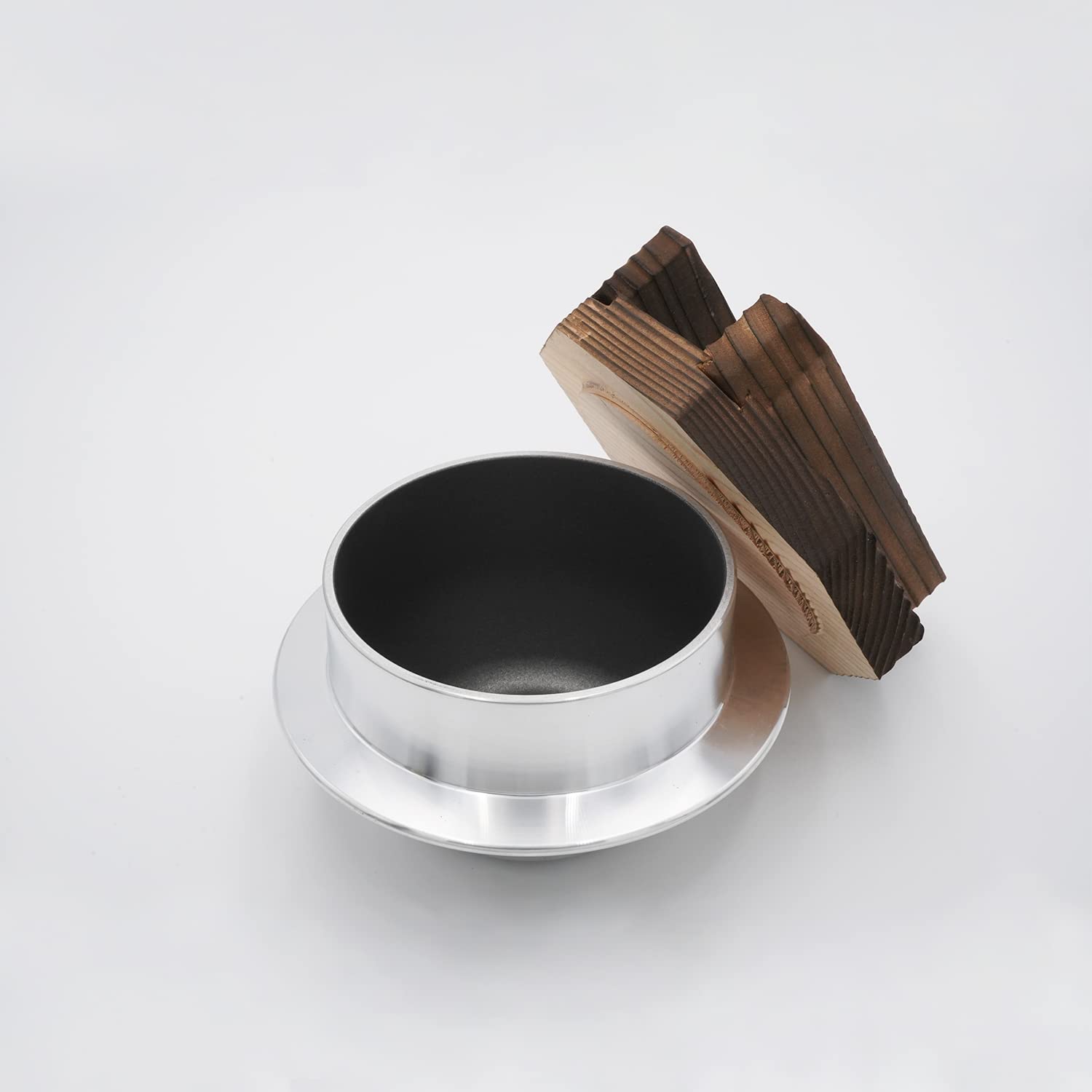 Amazon｜砺波商店 ご飯釜 ミニ 手軽に作れる 釜飯 0.5合用 木蓋 付き