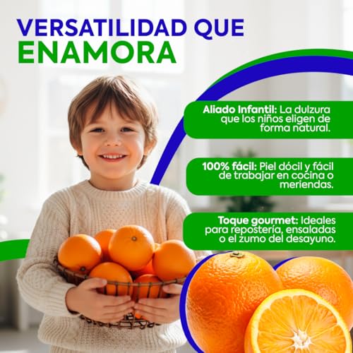 Miniatura 6 de Naranjas De Valéncia Directas Del Árbol Recién Recolectadas - Del Árbol A Tu Mesa Sin Tratamientos Post Cosecha - Cajas De 5, 9, 15 Y 19kg - Fruta Natural Valenciana - Naranja De Mesa 15kg
