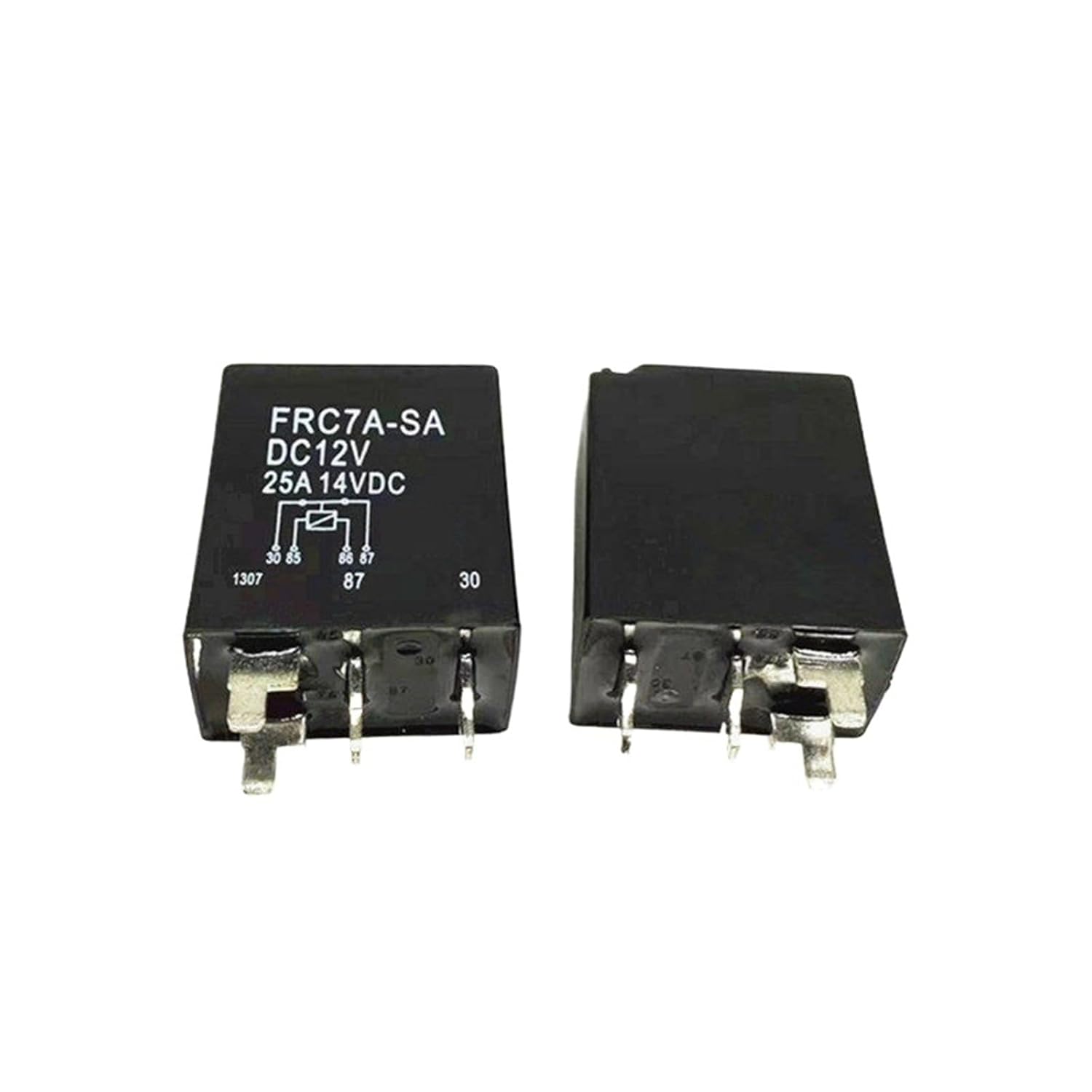 FRC7A-SA DC12V 25A 4-pin Automotive Relay HFV6-P HFV6 2Pcs