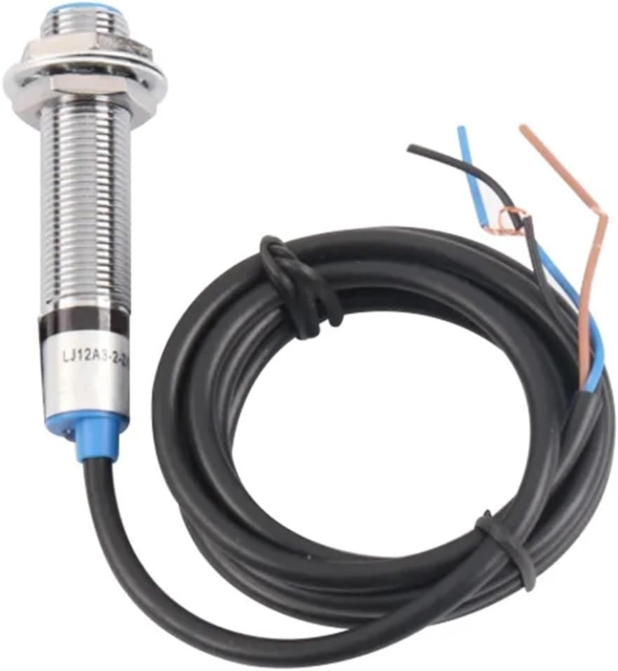 M12 Inductive Sensor Switch NPN PNP Embedded Type Waterproof Proximity Switch NO NC Metal Detection 2mm Distance(PNP NC)