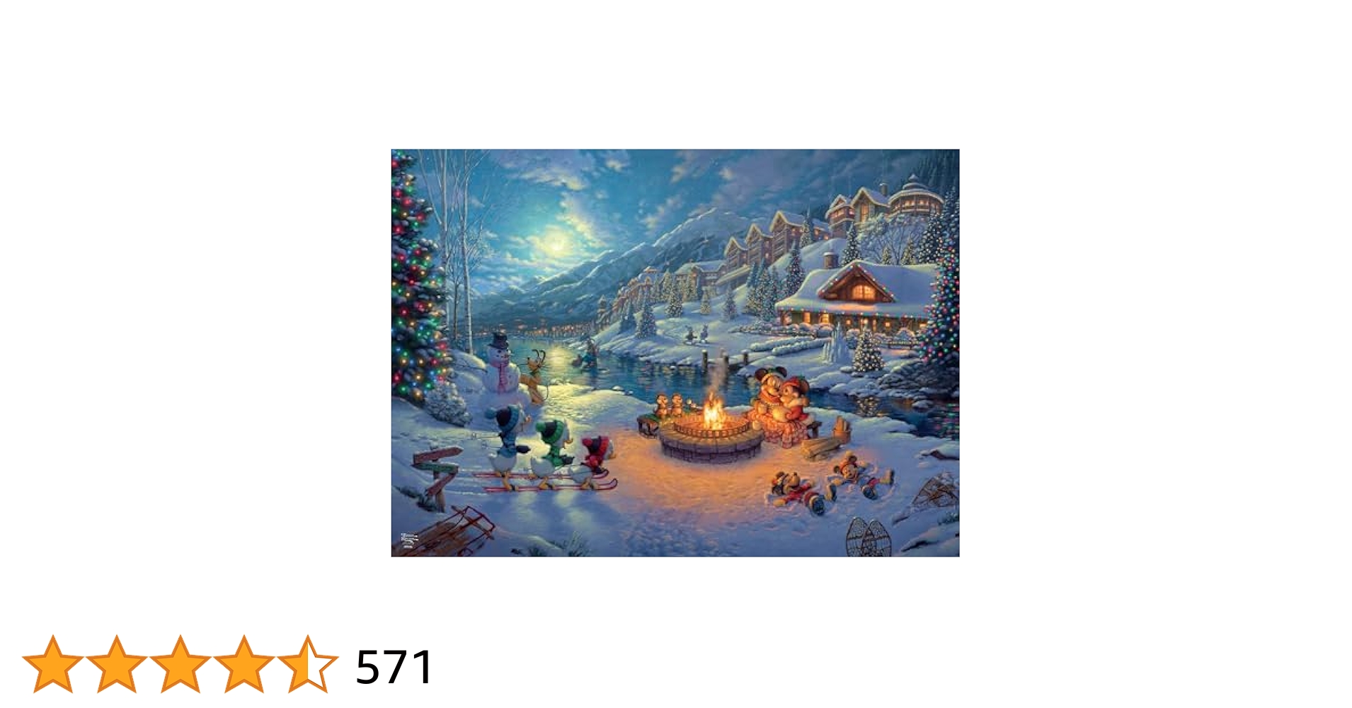 Ceaco - Thomas Kinkade - Disney Dreams Collection - Holiday