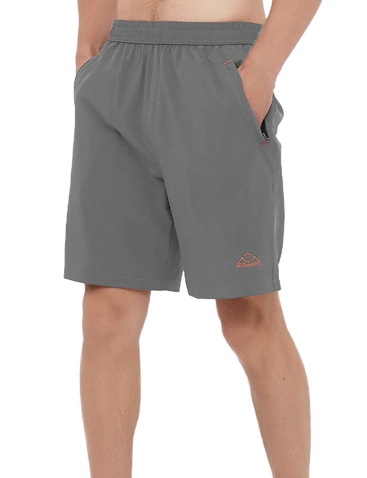 Rdruko Sport Shorts Herren Kurze Hosen Sporthose Laufhose Kurz mit Taschen Sommer Hose Laufshorts für Männer