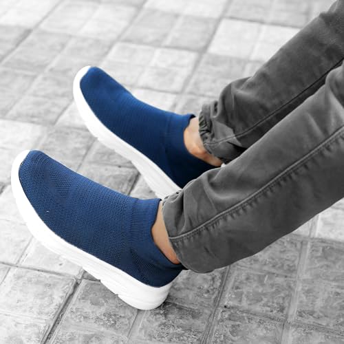 Image of Kraasa ProRider Running Shoes for Men | Walking & Gym Shoes with Max Cushion Technology | Lace Up Sneakers for Men