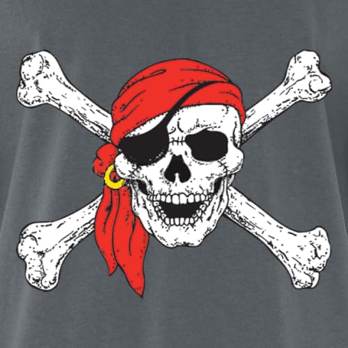 T-shirt Pirate au Motif Jolly Roger Fireti Imprimé Flag Durable - 3