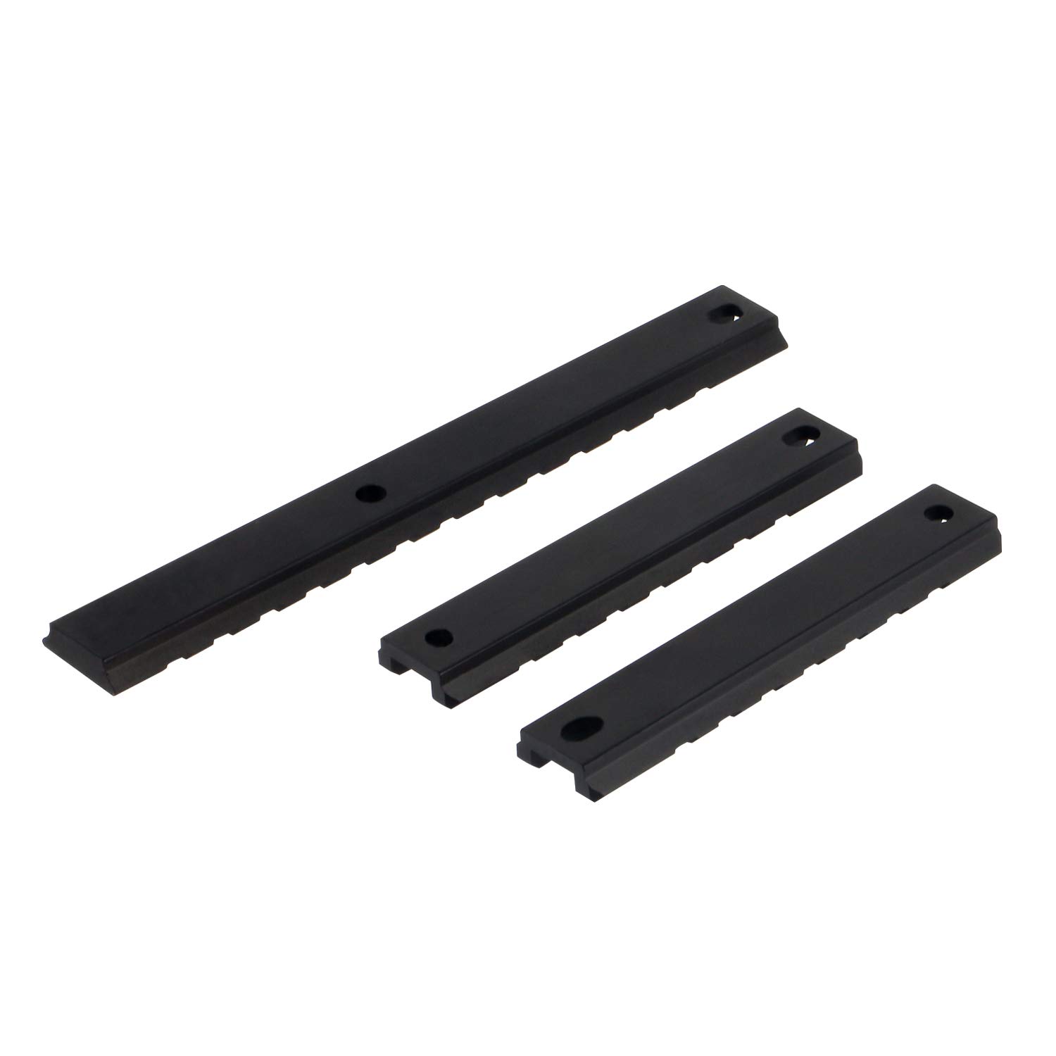 Picatinny Rail G36 20mm Rail Set Militare Alluminio Aerospaziale 3 Pezzi