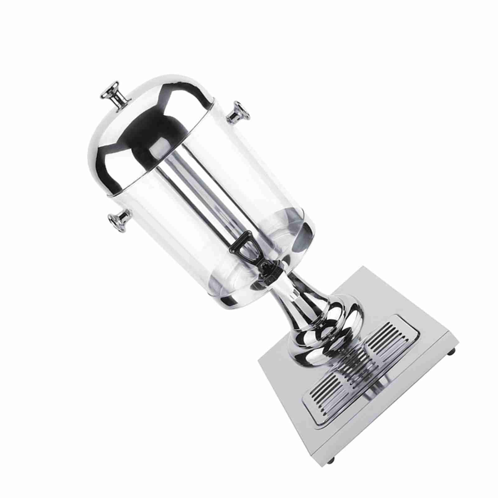 Asixxsix Dispenser per Bevande Calde, Dispenser per Succhi da 8 Litri Senza elettricità, per Bevande per Feste con Rubinetto e Contenitore per Ghiaccio per Ristorante a Buffet, Bar dell'hotel, Casa