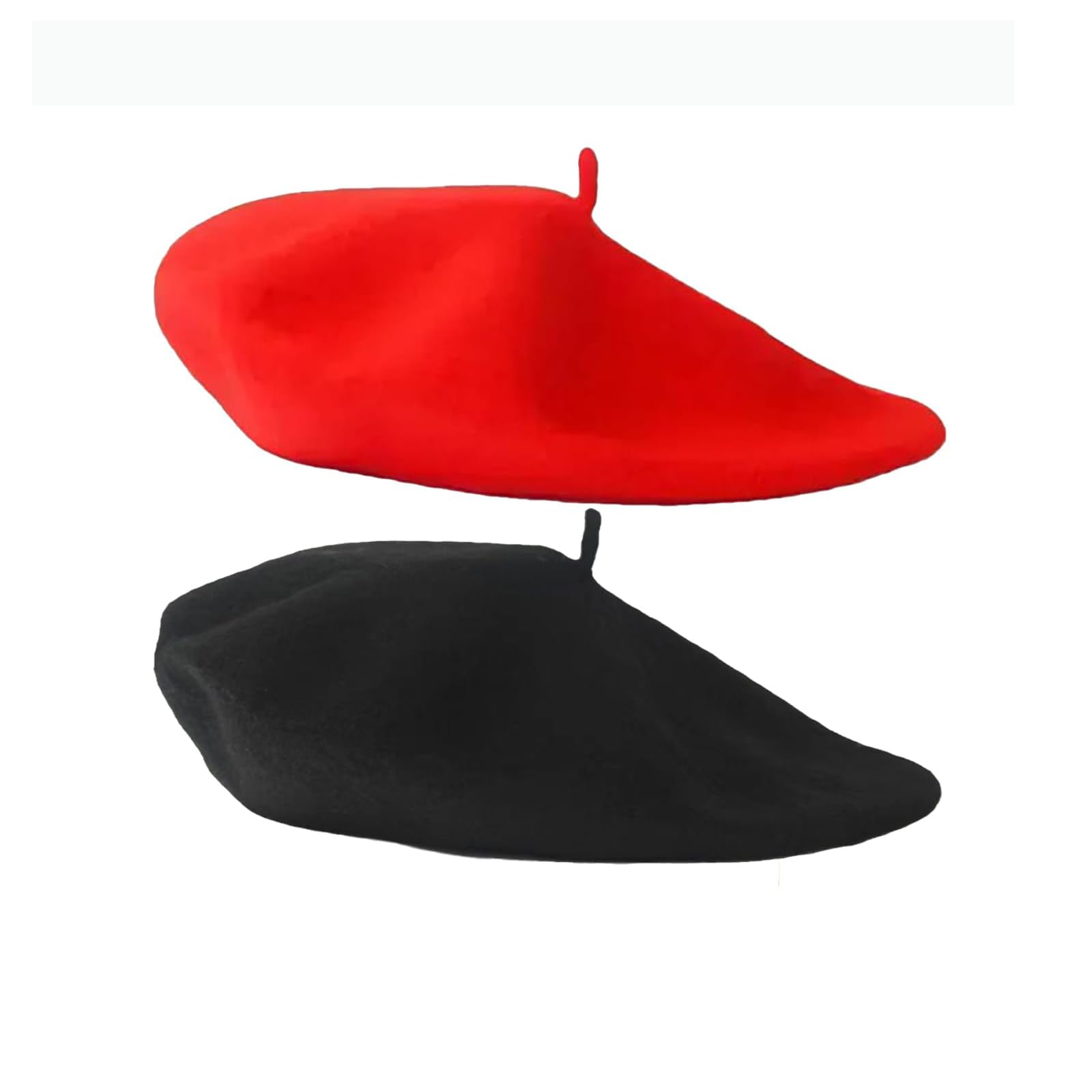 FUIPVGI 2 Pièces Chapeau Béret Français Béret En Laine Pour Adulte