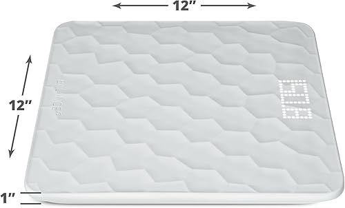 Miniatura 6 de Greater Goods Báscula de baño de silicona, báscula de baño de alta calidad para medir el peso, perfecta para nutrición y fitness, viene con funda de