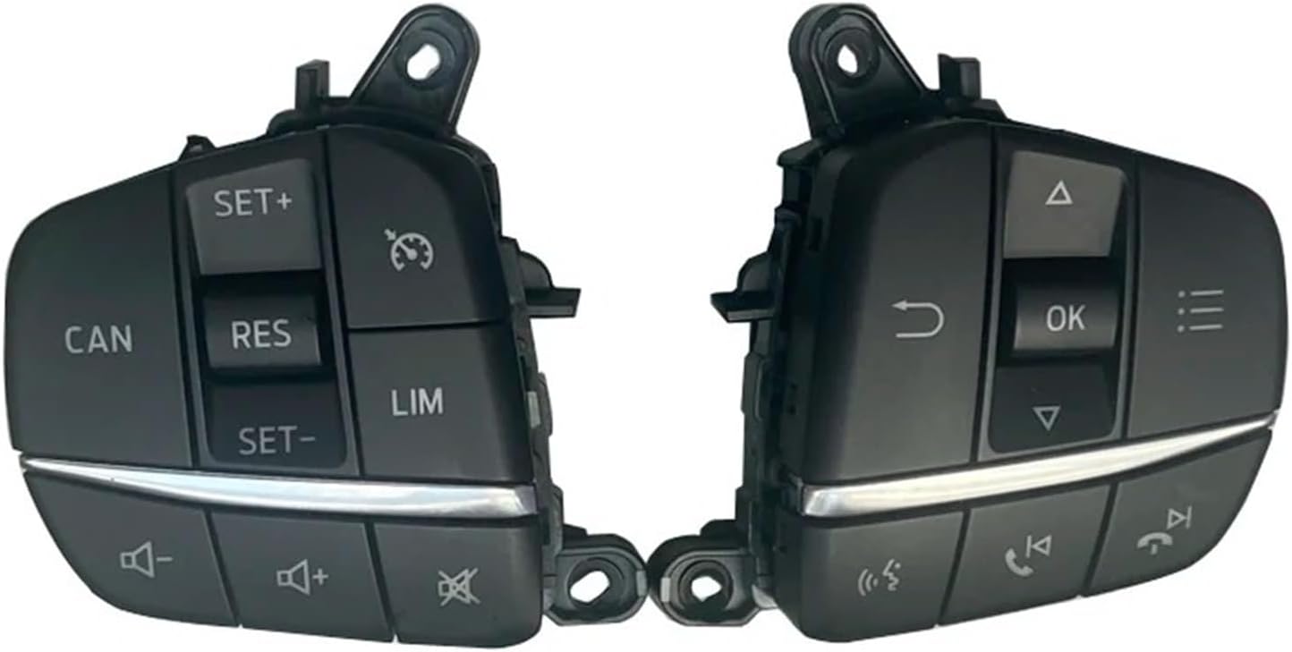 Cruise Control Button CAN LIM Car Steering Wheel Speed Limited Audio Volume Switch Buttons for MK4 Fiesta 2019 2020