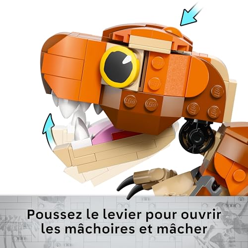 LEGO Jurassic World 76967 Petite Mangeuse : la femelle T rex Jouet - vue 6