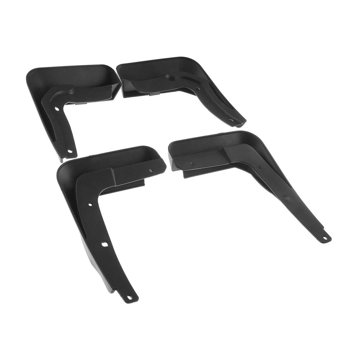 IIVTEOQE 4 Front & Rear Splash Guards for Hyundai for Sonata 2018-2019 Flaps Quarter Panel Black