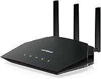 NETGEAR Nighthawk RAX36 WiFi 6 Router: AX3000 Speeds up to 3Gbps, Covers 2000 sq ft for 25 Devices, VPN & Gaming Ready