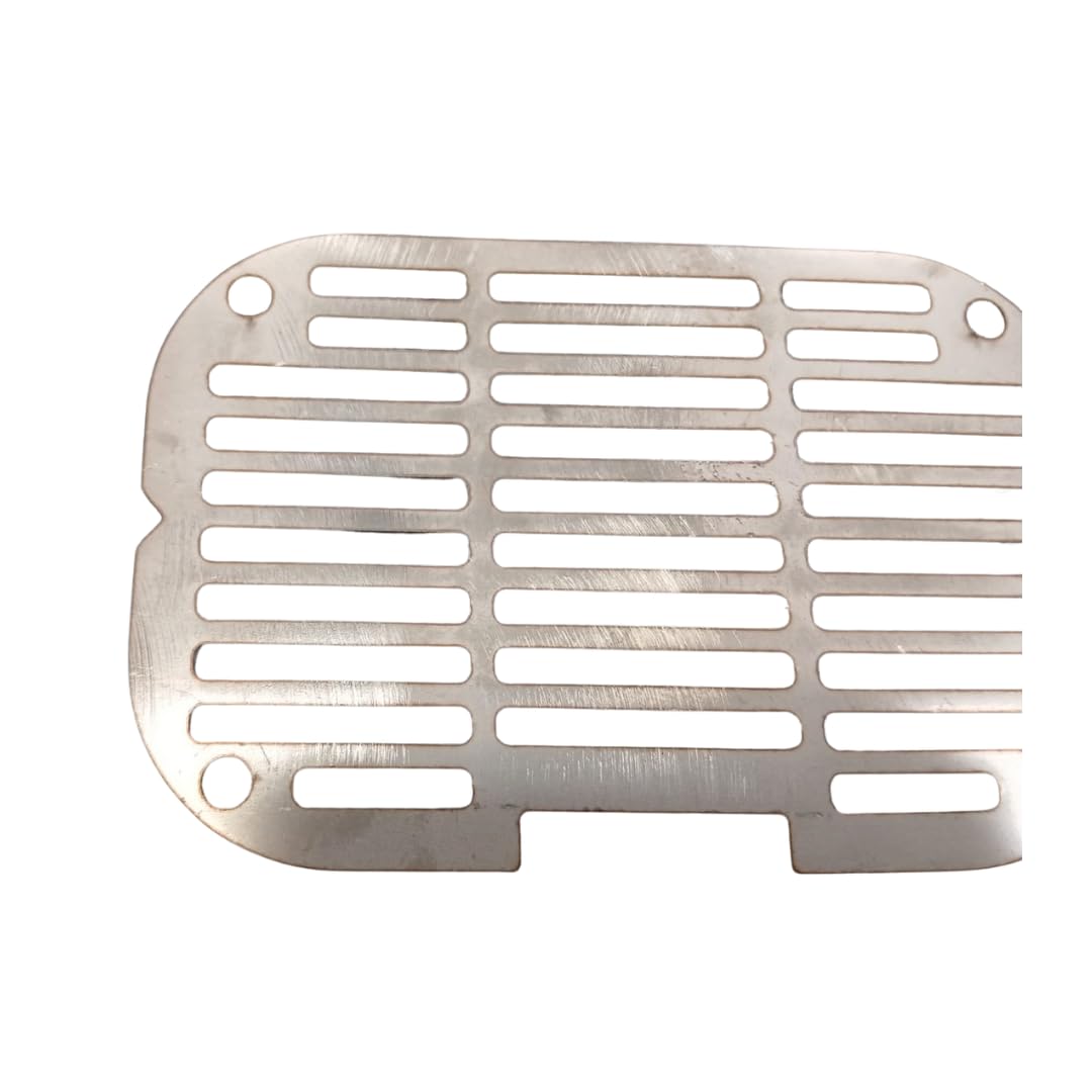 Rejilla crisol de acero inoxidable original Edilkamin, cód. R392910