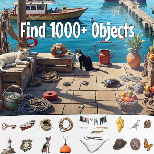 Image of Lost And Found: The Most Diabolical Hidden Objects Seek and Find EVER! - Adult Level, Super Hard Hidden Pictures Activity Book with Fun, Challenging, and Stress-Relief Visual Puzzles