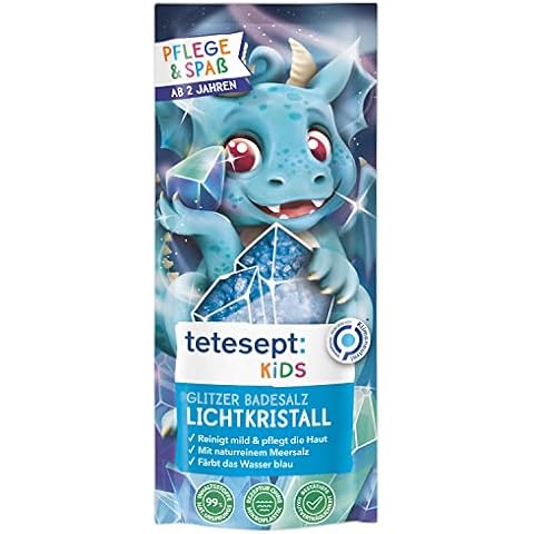 tetesept KIDS Glitzer Badesalz Lichtkristall Cover