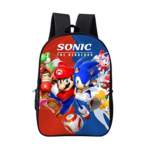 Chencym Teen 3D Printed Cartoon Boys and Girls Backpacks Light Backpacks Travel Bags Sports Backpacks 5