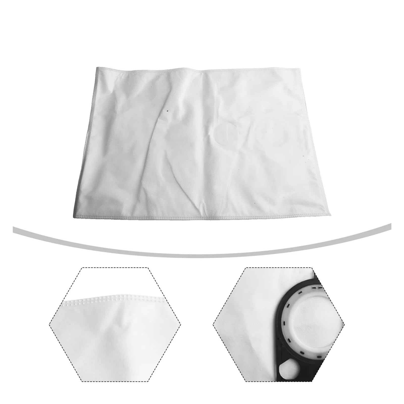 Accesorios de limpieza, bolsas de polvo de repuesto, aspiradora, rendimiento de succión mejorado, suministros for el hogar