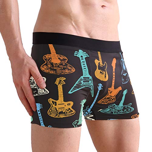 ZZKKO Tie Dye Love Heart Mens Boxer Briefs Underwear Breathable Stretch Boxer Trunk with Pouch S-XXL4