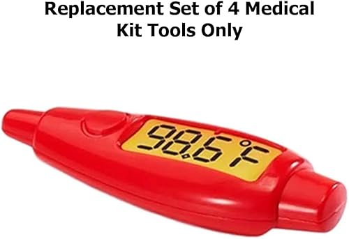 Miniatura 2 de Piezas de repuesto para Vtech Pretend and Discover Doctor's Kit ~ Juego de 4 herramientas de kit médico de simulación