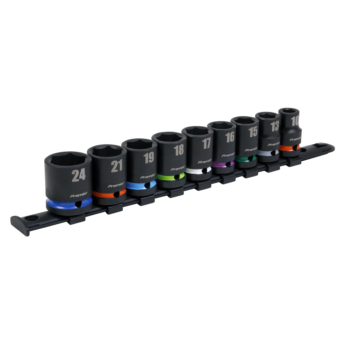 Impact Socket Set 9Pc 1/2"Sq Drive Metric 5054630149740