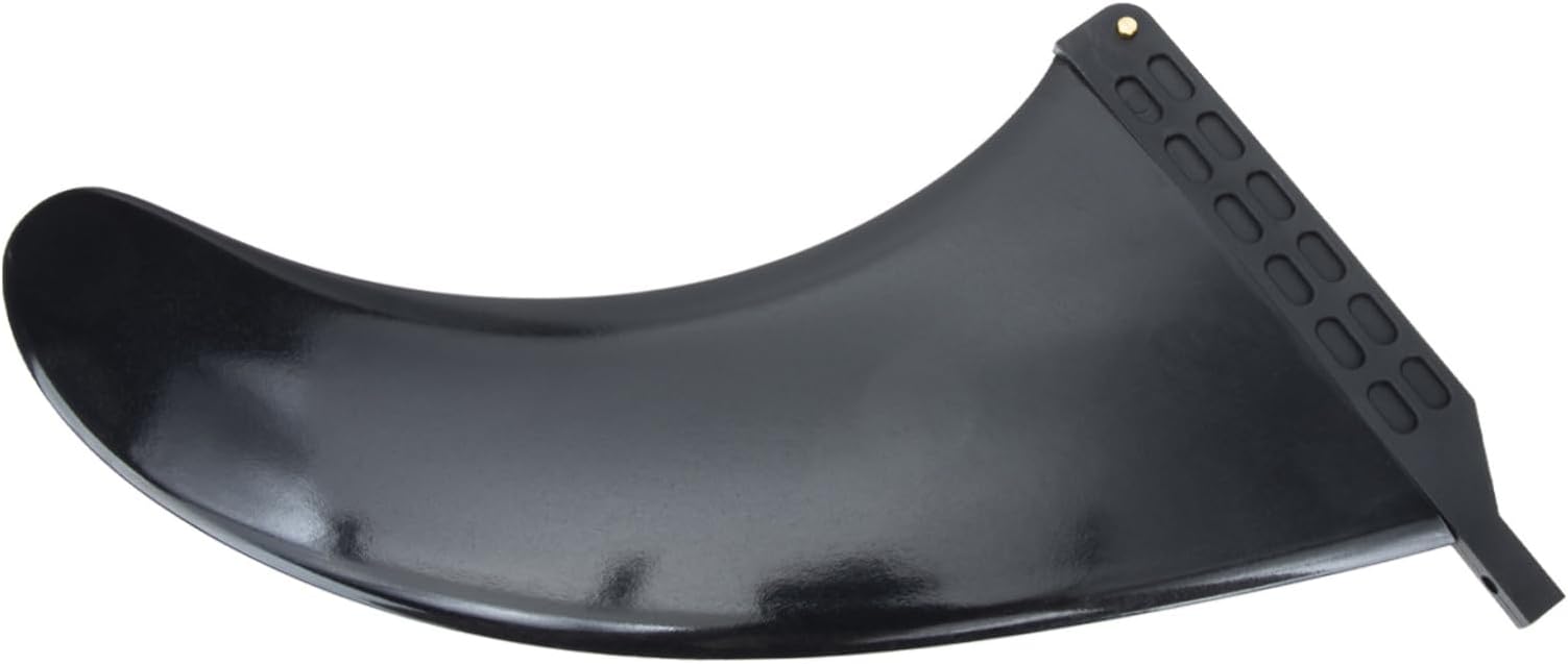 Anneome Detachable Paddle Board Fin 9-inch Rubber Surfboard Tail Fin Black for Sup and Longboard Outdoor Water Sports Accessories