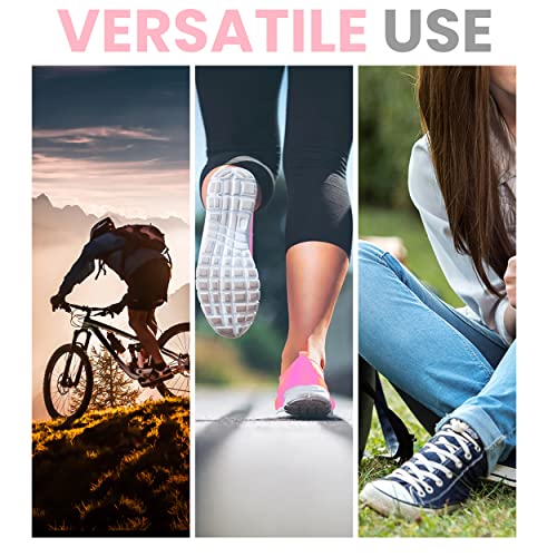 Image of Compression Ankle Socks for Men & Women - Stretch Fit, Cushioned Support & Breathable Comfort, Size 7-10
