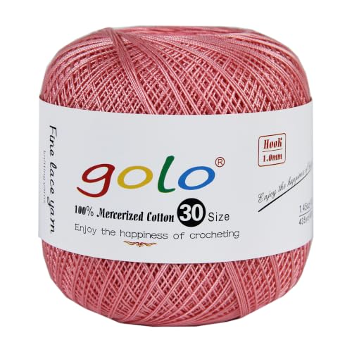Image of golo Crochet Thread Size 30 Yarn for Hand Kniting,Tatting,Crocheting 711
