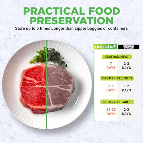 Save 65% on NutriChef Vacuum Sealer with Starter Kit - Image 6